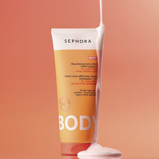 Creme Corporal Sephora Collection Resurfacing com AHA + PHA